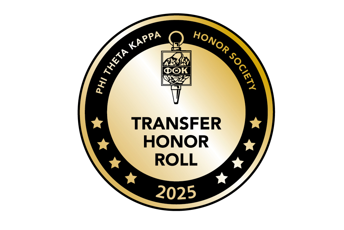 Phi Theta Kappa’s 2025 Transfer Honor Roll Logo