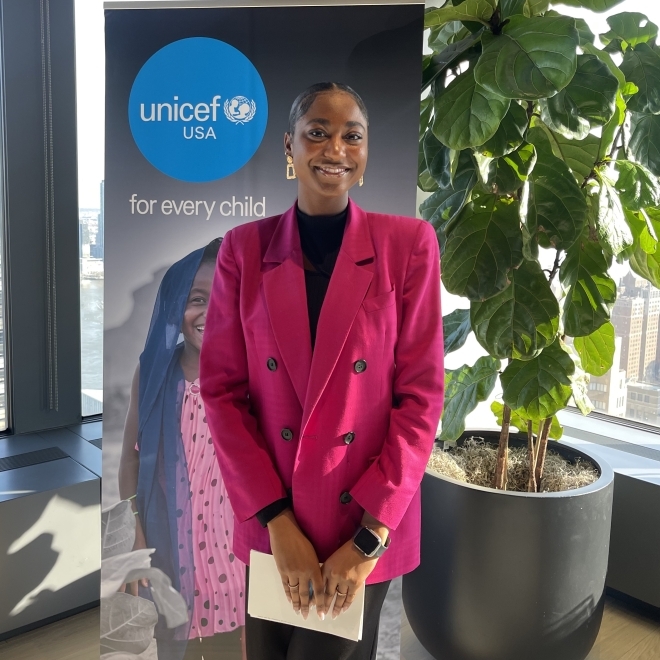 St. John's University Student, Ava Wilson