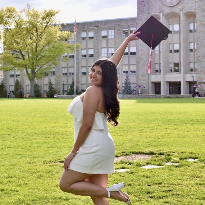 St. john's student, Andraya