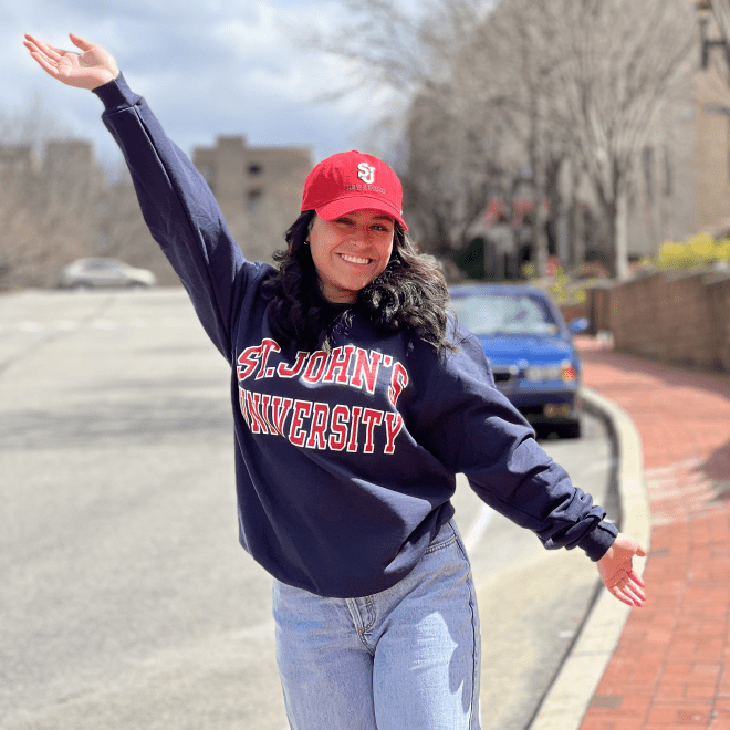 St. John's University student