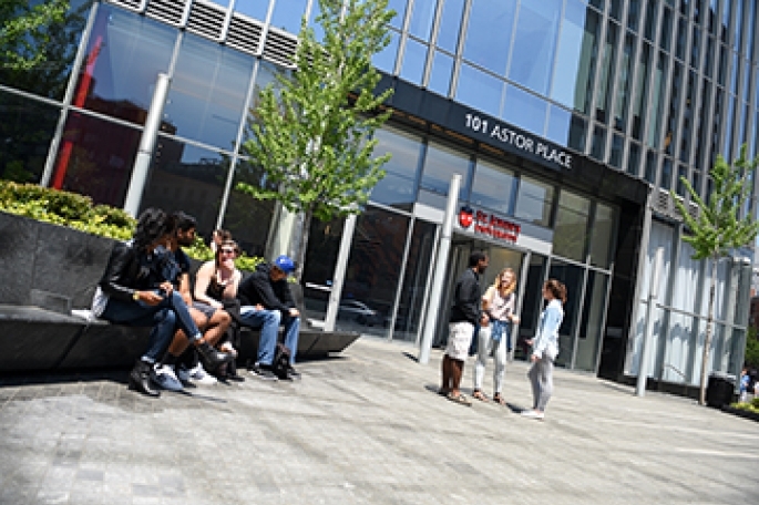 Manhattan Campus Exterior of Building