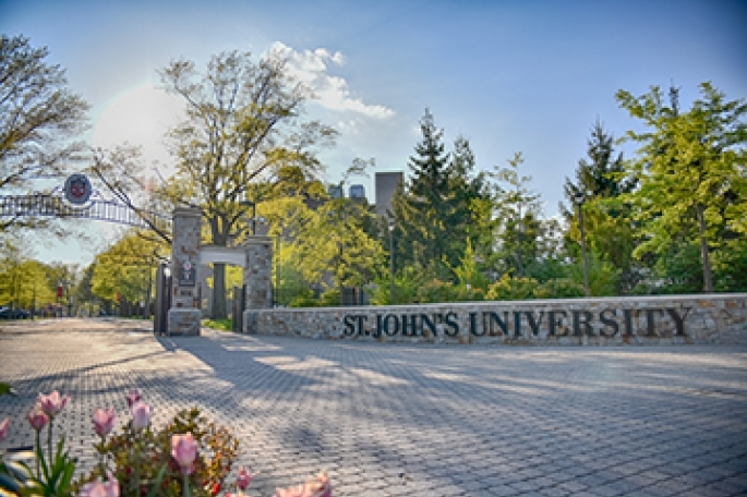 St. Johns Queens Campus Gate