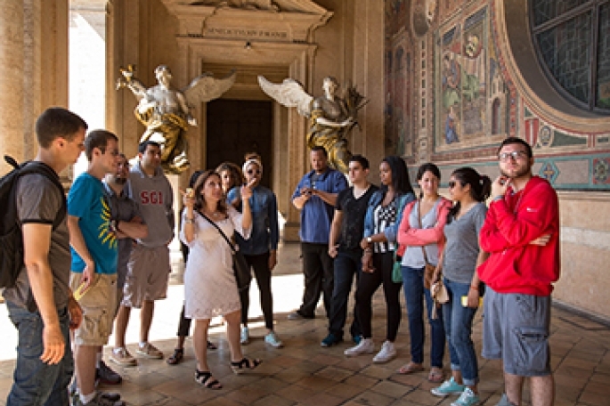 St. John's Students in Rome