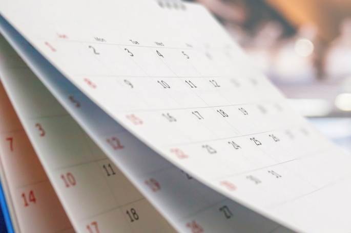 Image of Calendar pages