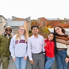 Group of St. John's University Students