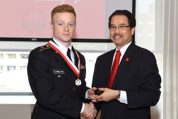 ROTC Cadet Focuses on a Future of Military Service