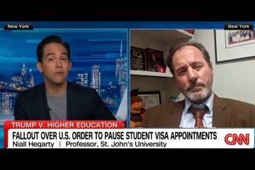 Niall Hegarty on CNN