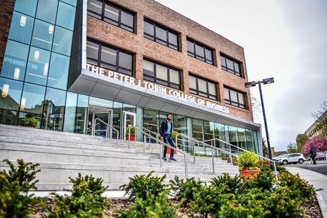 Exterior of Tobin Building