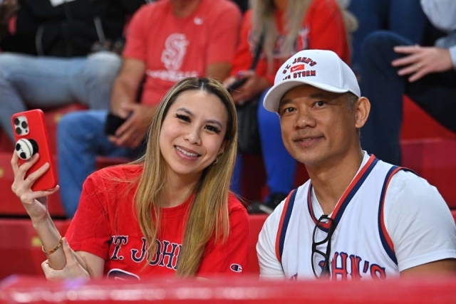 St. John's StormFest Guests at the Men's Basketball Game