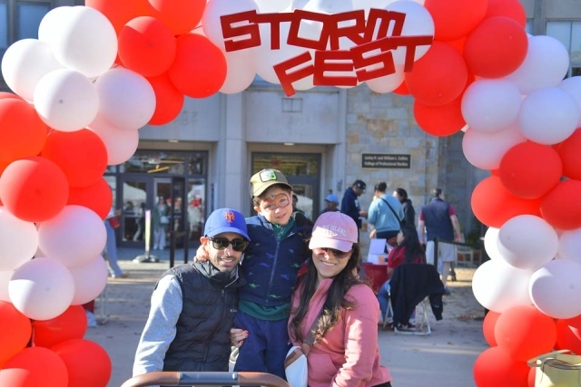 St. John's StormFest Guests outside enjoying the day