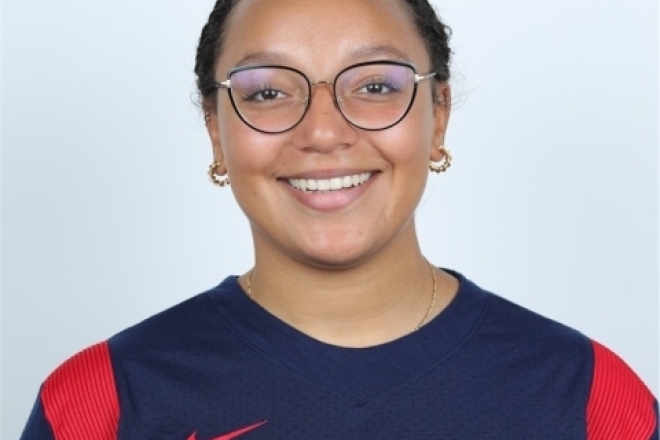 Headshot of St. John's University Sports Management Graduate, Jeneva