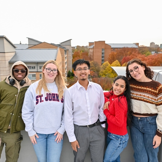 Group of St. John's University Students