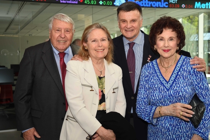 4 members of the Loughlin Society