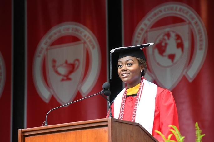 2019 Commencement Student Address Beverly Danquah