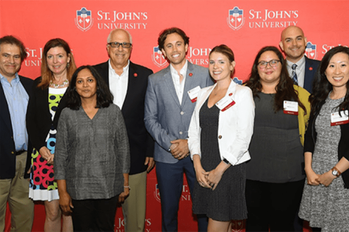 Faculty and administrators from The School of Education