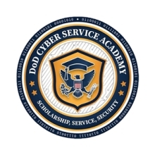 DoD Career Service Academy logo - Scholarship. Service, Security