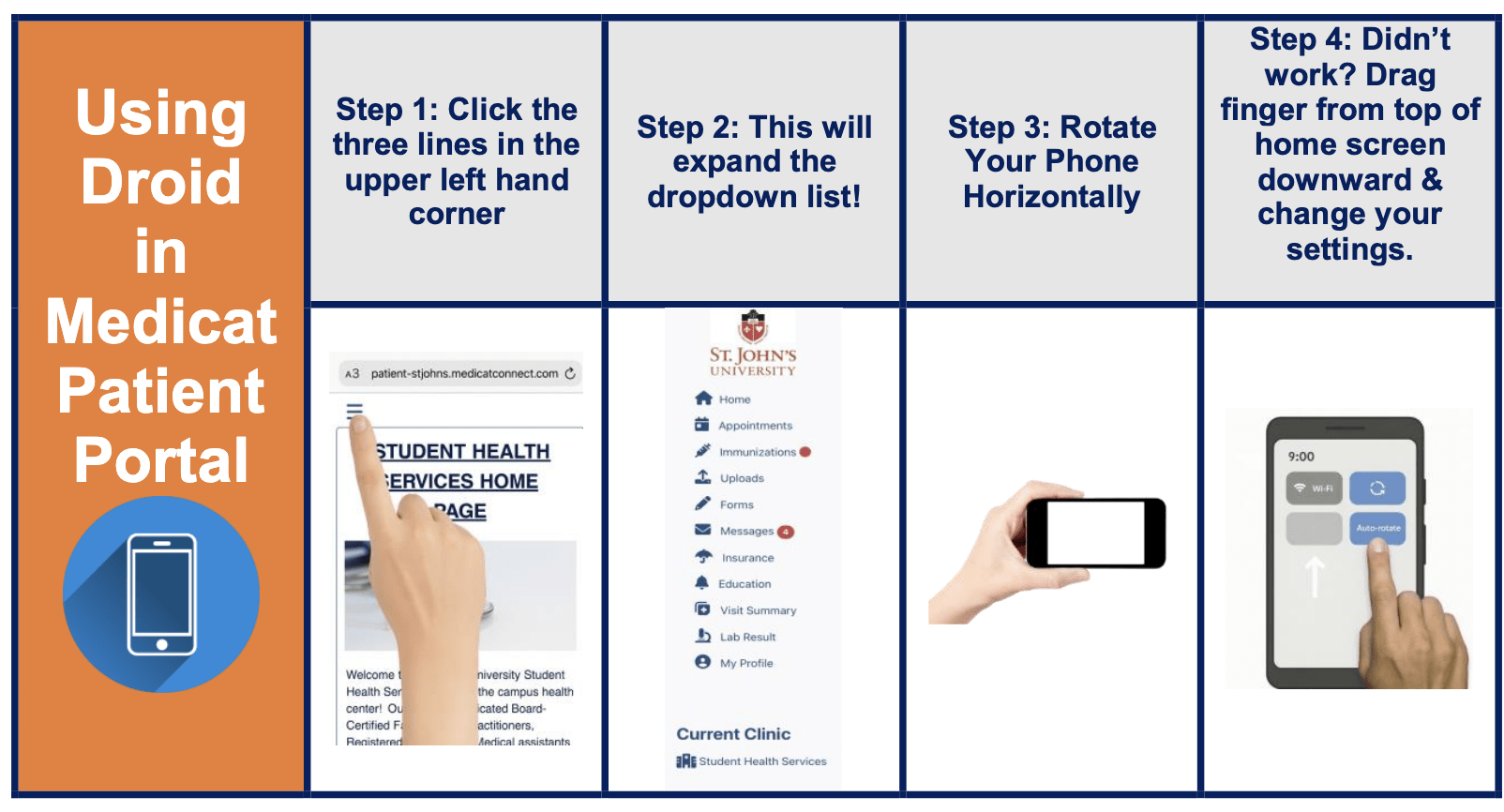 Medicat on Android - Visual Aid