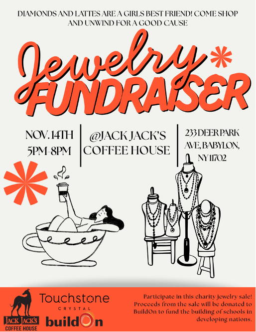 Jewelry fundraiser for BuildOn